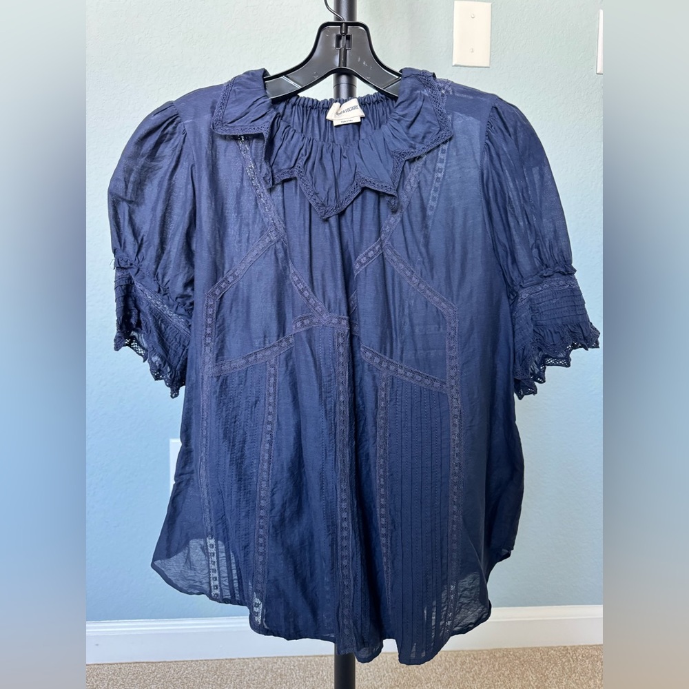 Zadig & Voltaire lace top in size small